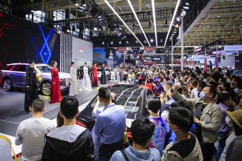 福州国际汽车展览会展会现场图片
