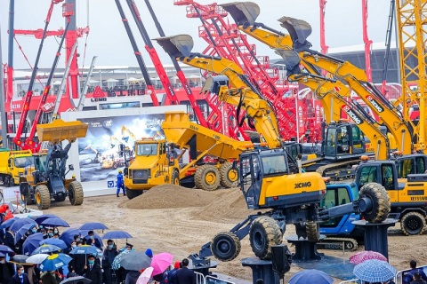 上海宝马展 Bauma China展会现场图片