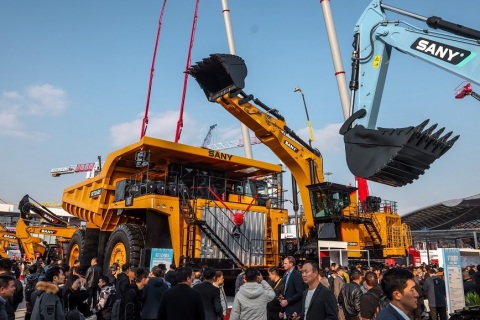 上海宝马展 Bauma China展会现场图片