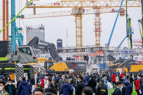 上海宝马展 Bauma China展会现场图片