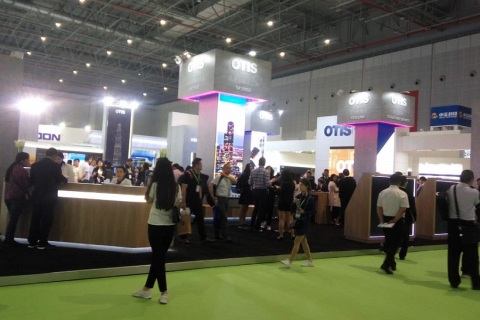 中国(成都)国际电梯展览会展会现场图片