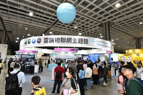 台湾电子展览会展会现场图片