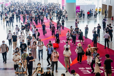 深圳信息通信展展会现场图片
