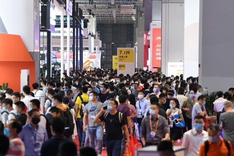 上海国际智慧能源展展会现场图片