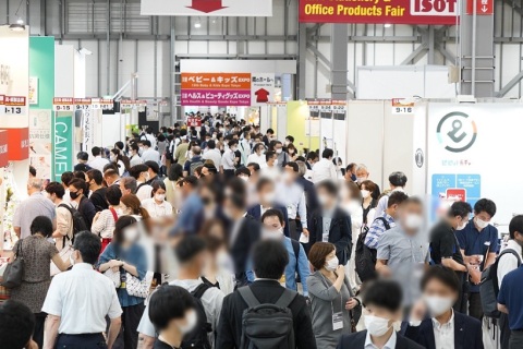 日本东京文具办公用品展览会展会现场图片