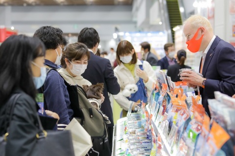 日本大阪宠物用品展览会展会现场图片