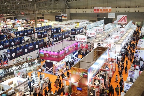 日本东京食品与饮料展览会展会现场图片