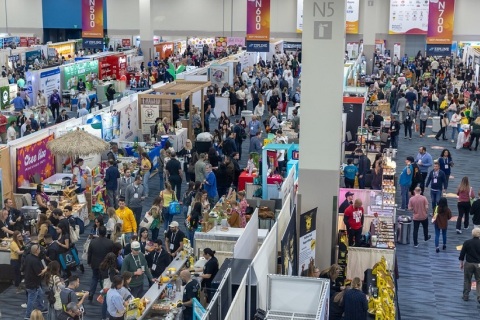 美国西部天然食品、保健品、配料展览会展会现场图片
