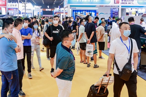 广州国际纺织制衣及印花工业展览会展会现场图片