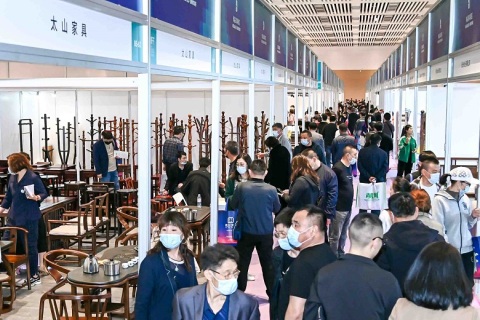 青岛国际家具展展会现场图片