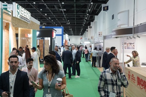 中东迪拜木工机械及家具配件展览会展会现场图片