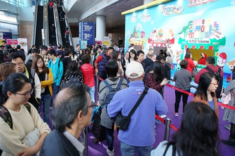 香港冬季购物节展会现场图片