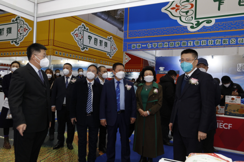 大连进出口商品交易会展会现场图片