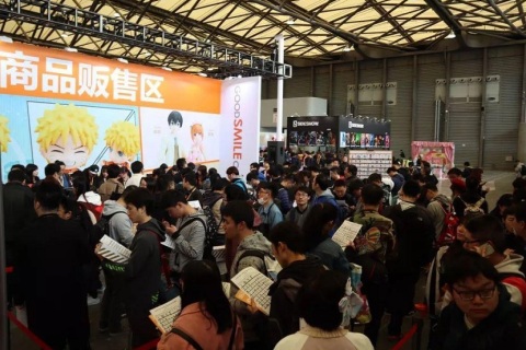 上海潮流手办展览会wf展会现场图片