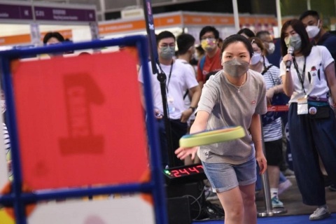香港运动休闲户外露营用品展览会展会现场图片
