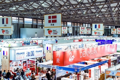 广州华南进口食品展展会现场图片
