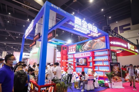 天津火锅食材用品展览会展会现场图片