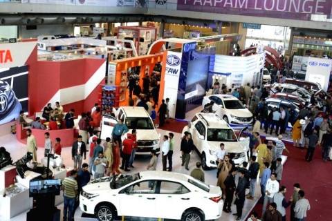 巴基斯坦车、卡车、汽配及摩配展览会展会现场图片