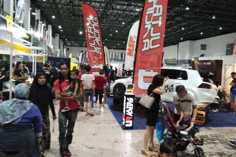 马来西亚汽配及摩配展览会展会现场图片
