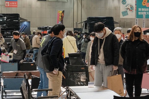 韩国房车及户外露营用品展览会展会现场图片