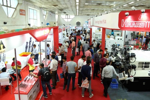 印度机床工具展览会展会现场图片