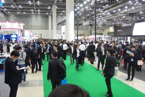 日本东京国际机器人展览会展会现场图片