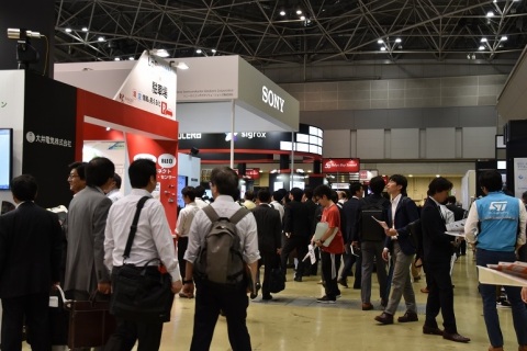 日本东京电子电路产业展览会展会现场图片
