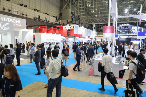 日本东京电子高新科技展览会展会现场图片