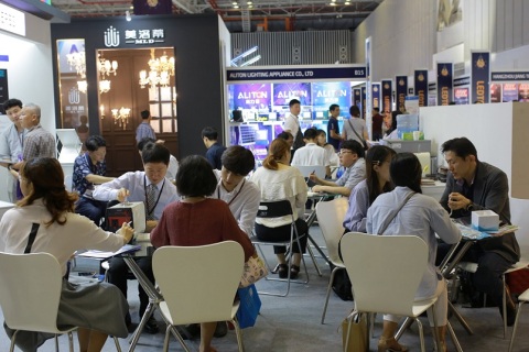 越南胡志明LED照明展览会展会现场图片