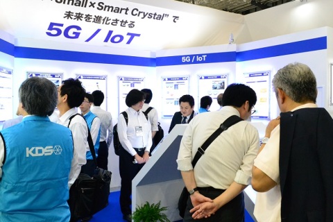 日本东京5G通讯通信物联网展览会展会现场图片