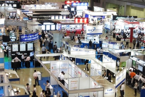 日本东京通信技术展览会展会现场图片