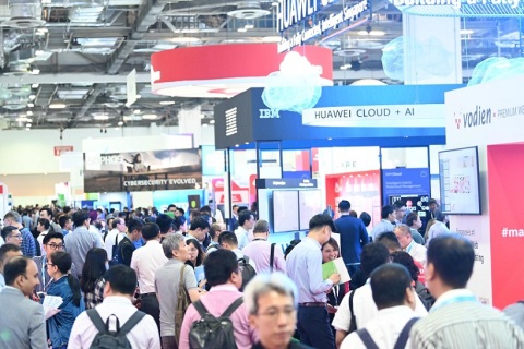 新加坡亚洲云计算展览会展会现场图片