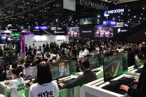 韩国釜山游戏展览会展会现场图片