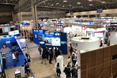 日本东京人工智能与商业自动化展览会秋季展会现场图片