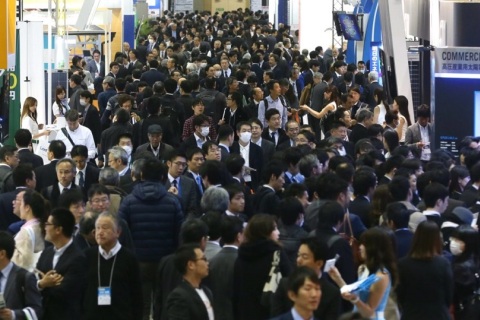 日本大阪风能展览会展会现场图片
