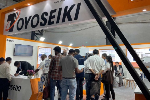 印度橡胶工业展览会展会现场图片