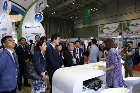 越南河内环保、水处理展览会展会现场图片
