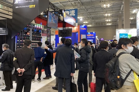 日本名古屋智慧物流展展会现场图片