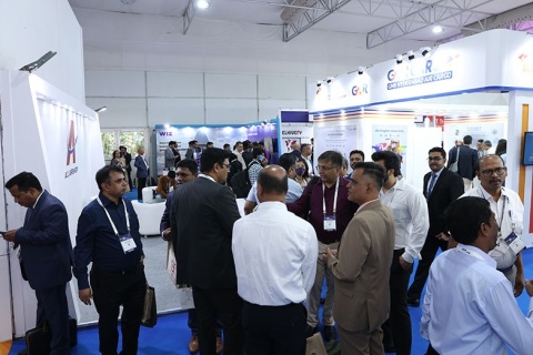 印度孟买航空货运展览会展会现场图片