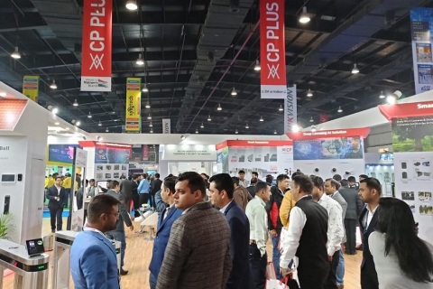 印度新德里安防展览会展会现场图片