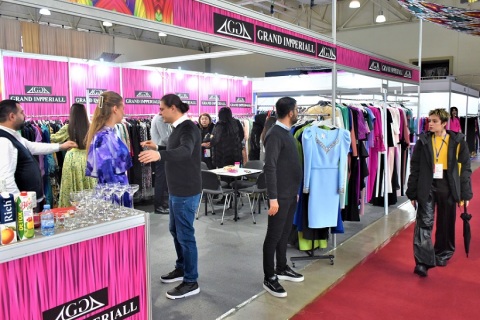 乌兹别克斯坦纺织服装展览会展会现场图片