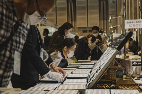 日本东京珠宝展览会展会现场图片