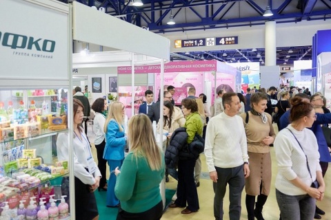 俄罗斯莫斯科化妆品、香水及个人护理用品展展会现场图片