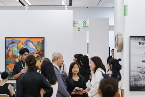 香港廿一现当代艺术博览会展会现场图片