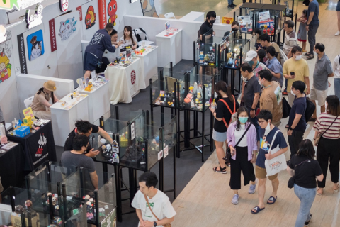 泰国曼谷玩具、潮玩展览会展会现场图片