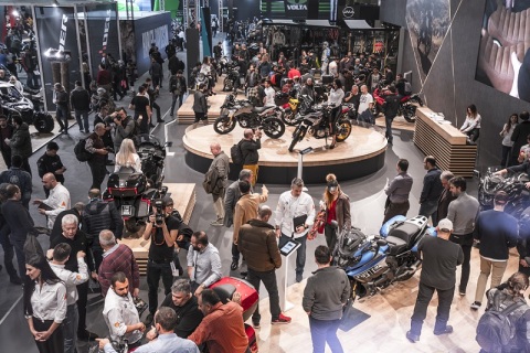 土耳其伊斯坦布尔摩托车、自行车展览会展会现场图片