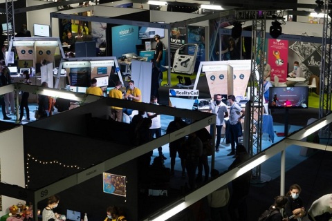 法国虚拟现实展览会展会现场图片