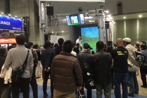 日本横滨高尔夫球展览会展会现场图片