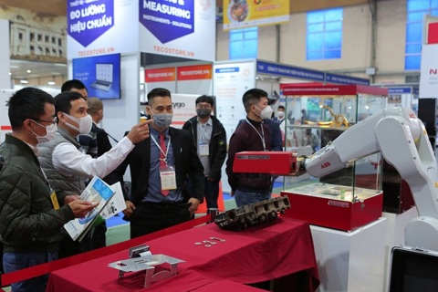 越南工业展展会现场图片