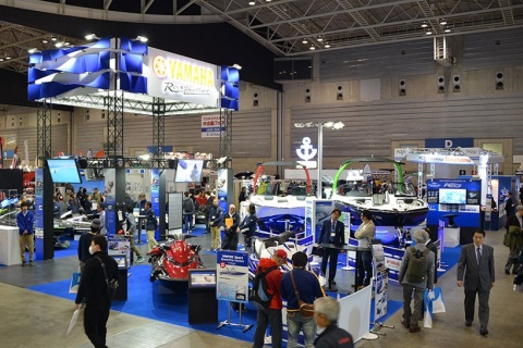 日本横滨船舶游艇展览会JIBS展会现场图片
